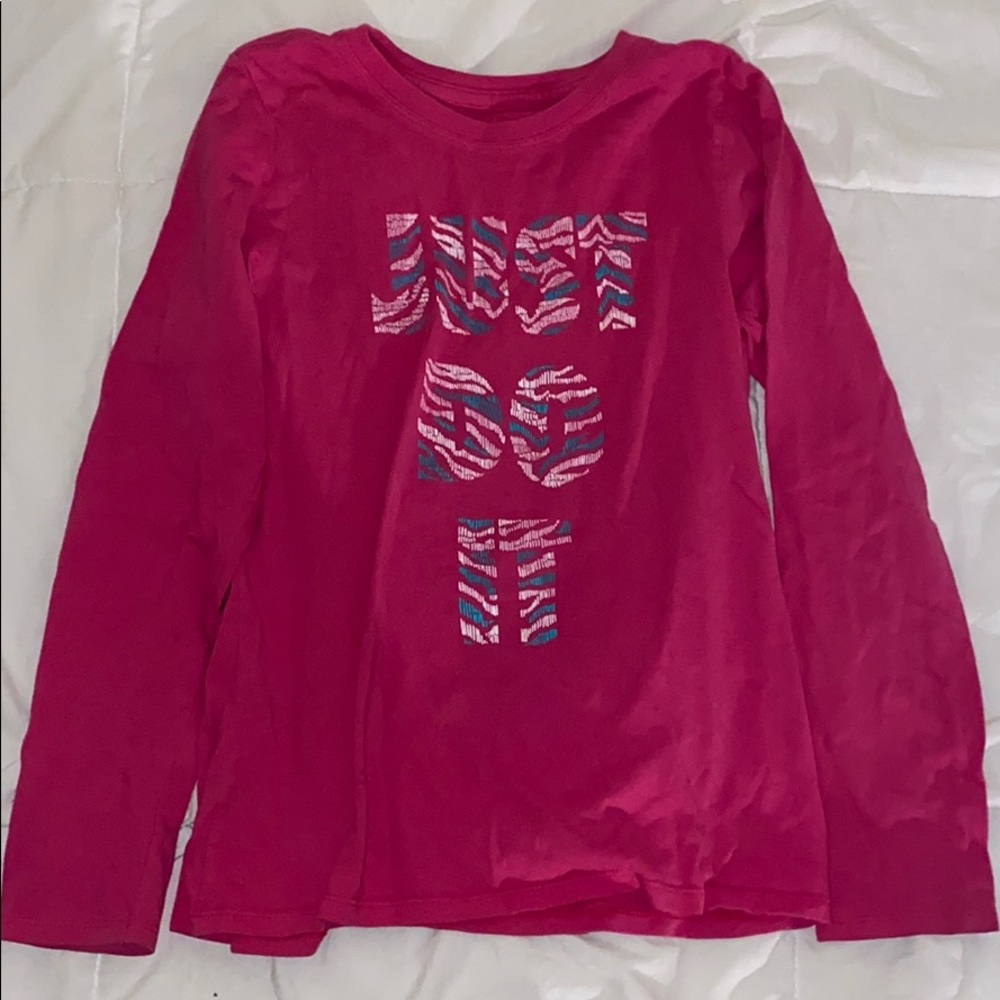PINK NIKE LONG SLEEVE
